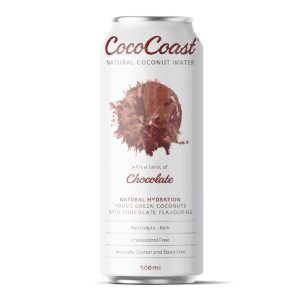COCOCOAST – 500MLS – CHOCOLATE – COCONUT WATER – 12PK – CANS