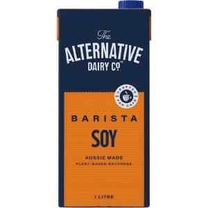 ALTERNATIVE – SOY MILK – BARISTA BLEND – 1LTS – 12PK