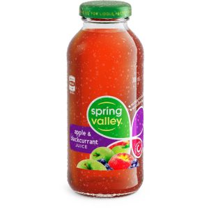 SPRING VALLEY – 300MLS – APPLE BLACKCURRANT JUICE – 24PK