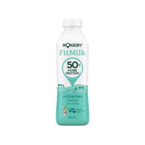 ROKEBY – FIT MILK – 900ML – FULL CREAM – 6 X 900MLS